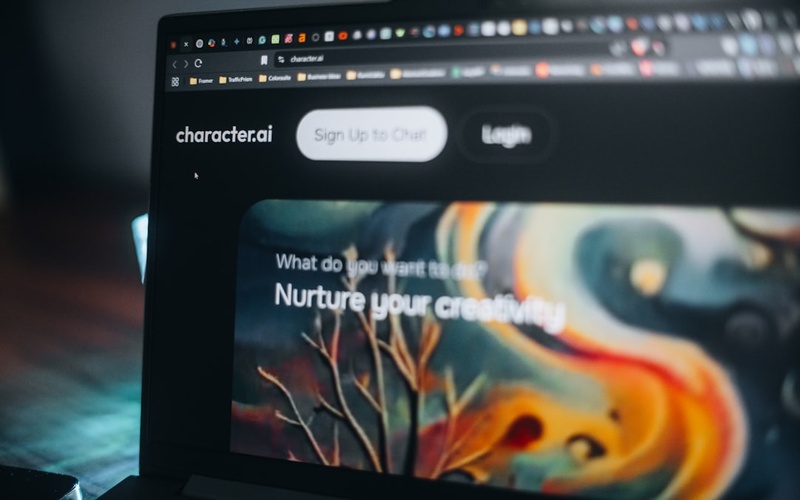 NFT marketplace platform showing digital art gallery and creator tools